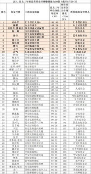比较牛的小基金经理人排名（*基金经理排名,最牛基金经理排名）